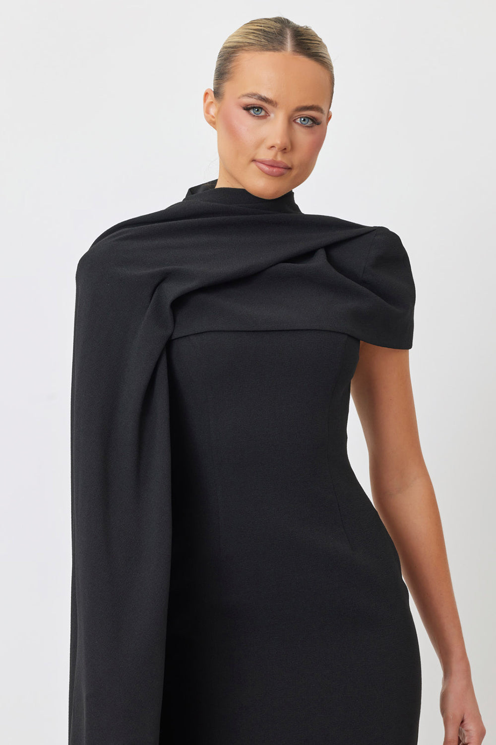 Payton Midi Dress Black