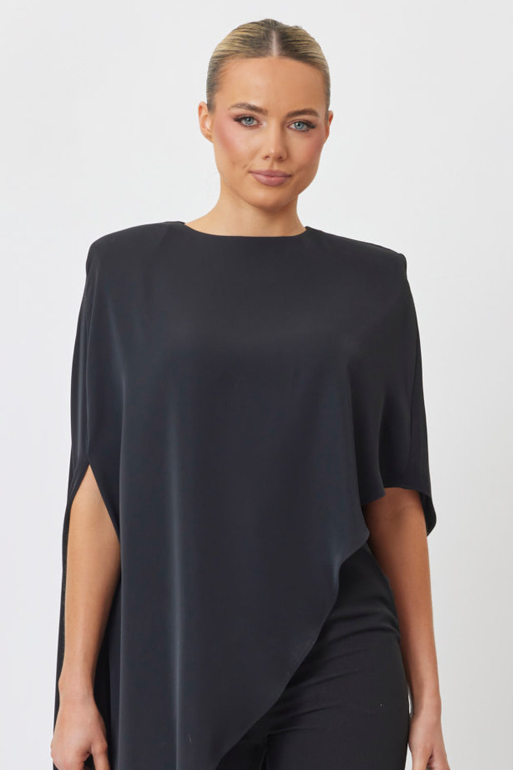 Saffron Top Black