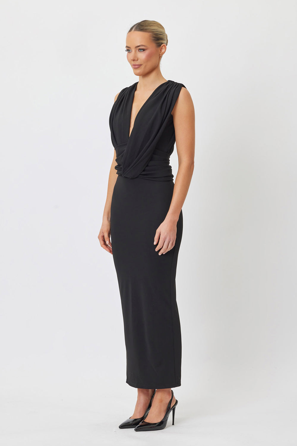 Dakota Midi Dress Black