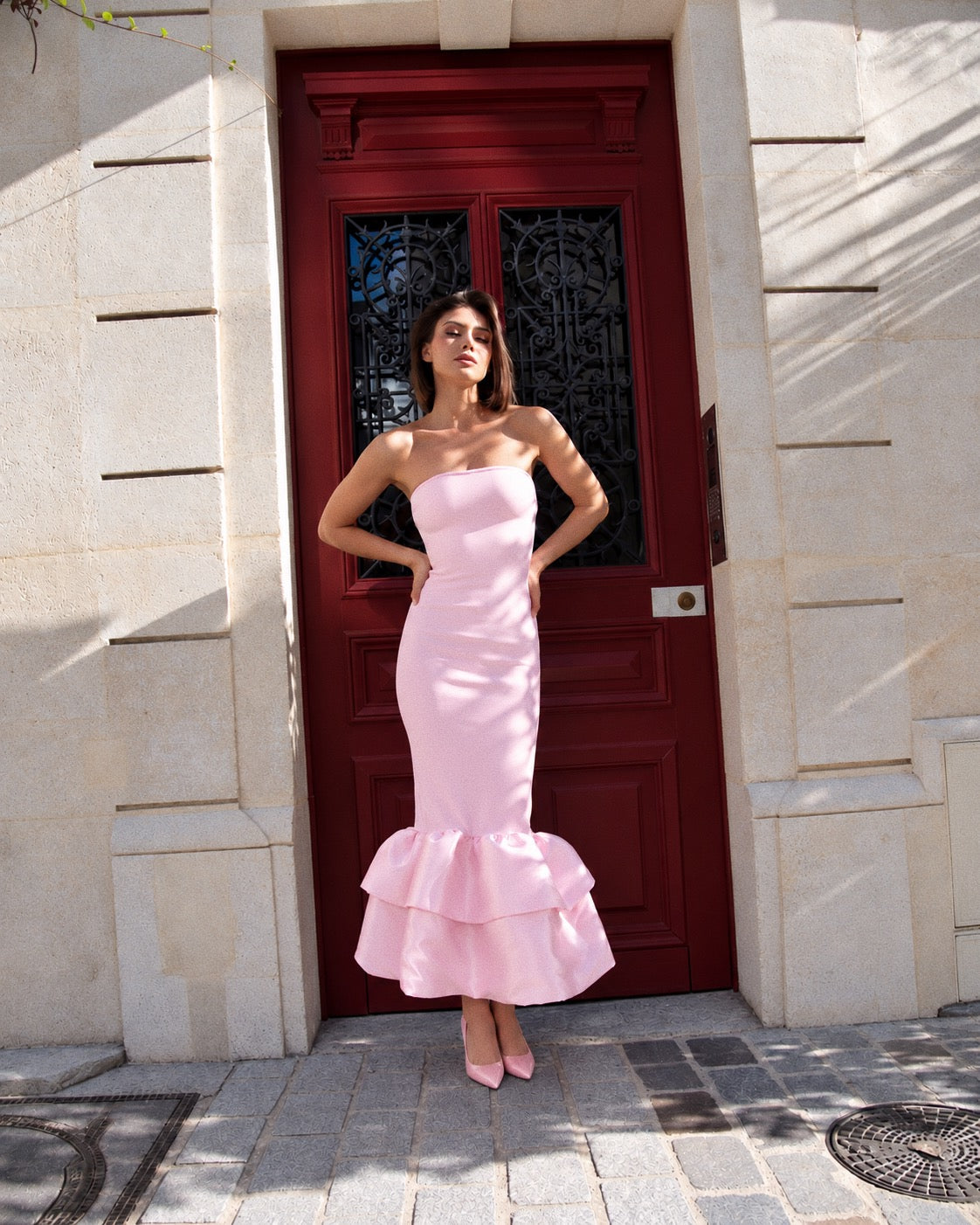 Blake Maxi Dress Pink