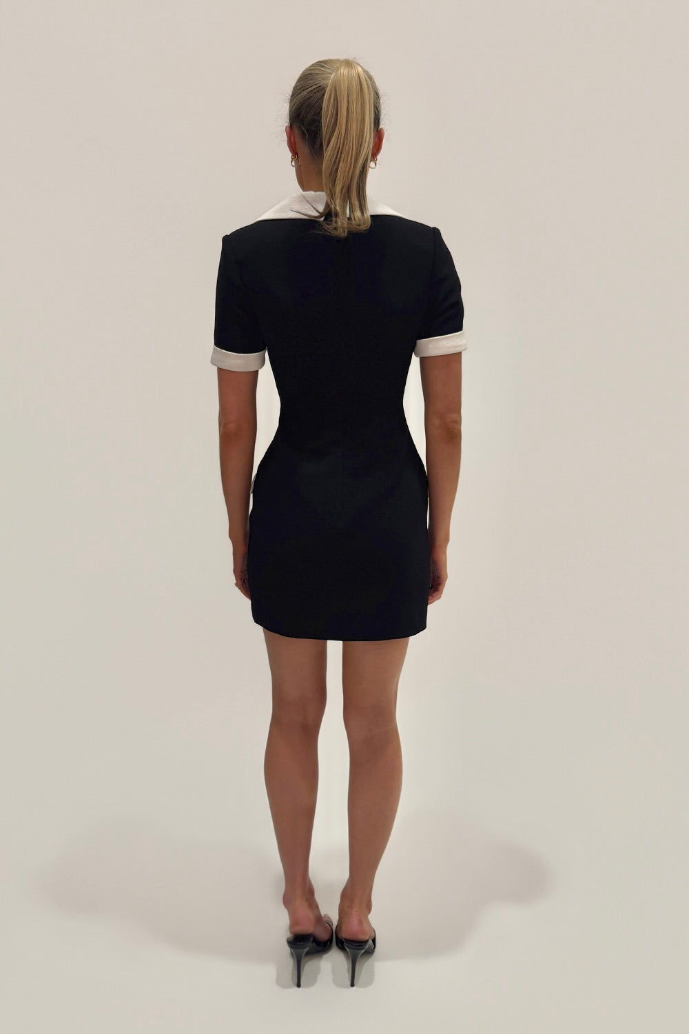 Sample Twudc Mini Dress Black&White 6
