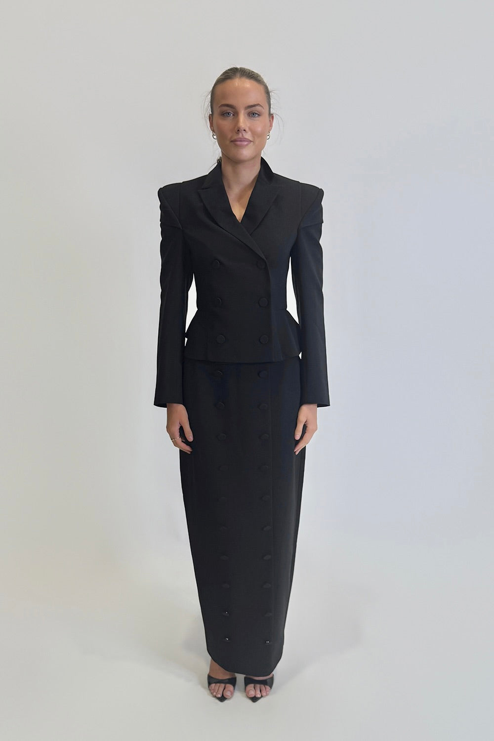 Sample W3Bop Suiting Set Black 6