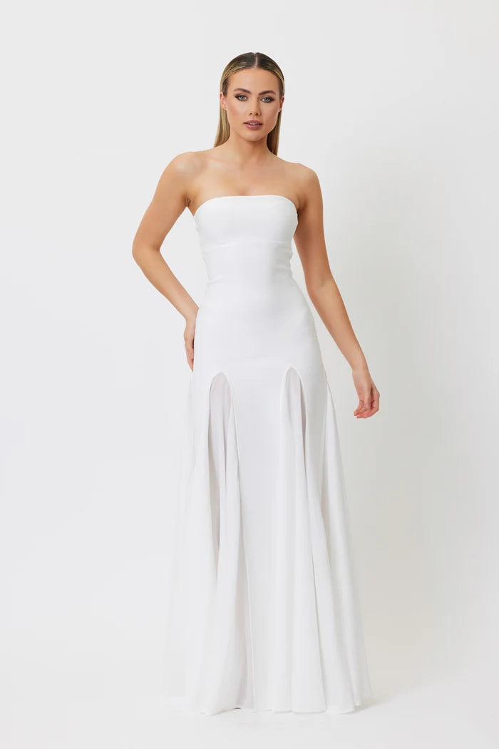 Sample S5FGH Maxi Dress White 6