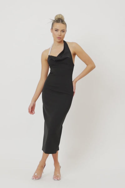 Mia Pearl Dress - Black Video